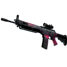 StatTrak™ SG 553 | Pulse (Battle-Scarred)