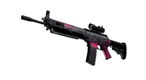 SG 553 | Pulse (Battle-Scarred)