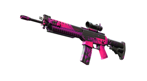 StatTrak™ SG 553 | Pulse (Minimal Wear)
