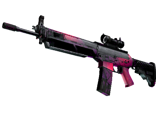 StatTrak™ SG 553 | Pulse (Well-Worn)