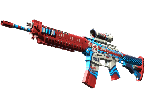 Souvenir SG 553 | Integrale (Factory New)