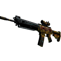 StatTrak™ SG 553 | Colony IV (Field-Tested)