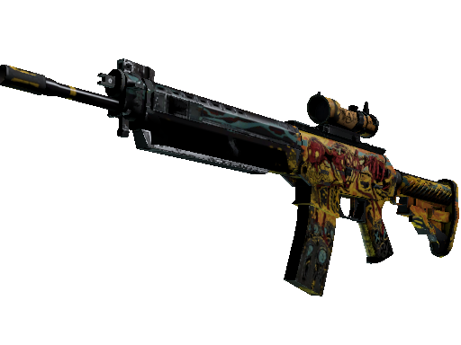 Image for the SG 553 | Colony IV weapon skin in Counter Strike 2
