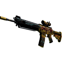StatTrak™ SG 553 | Colony IV (Minimal Wear)