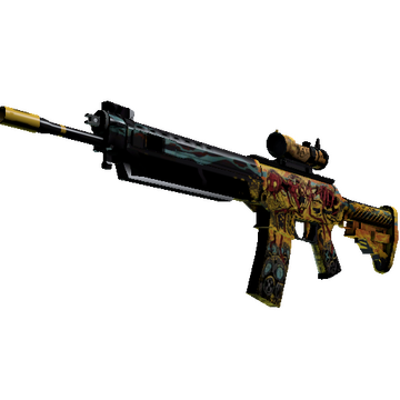 StatTrak™ SG 553 | Colony IV (Minimal Wear)