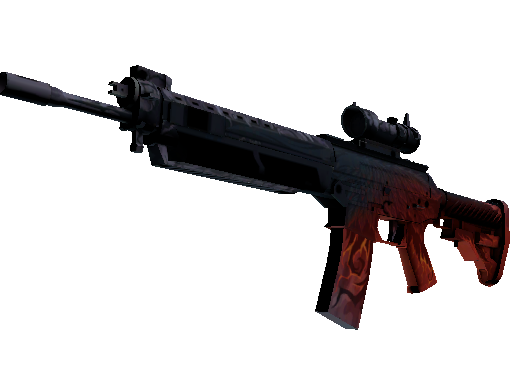 StatTrak™ SG 553 | Darkwing (Field-Tested)