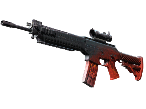 StatTrak™ SG 553 | Darkwing (Field-Tested)