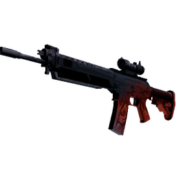 StatTrak™ SG 553 | Darkwing (Minimal Wear)