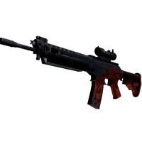 SG 553 | Darkwing (Battle-Scarred)
