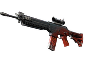 StatTrak™ SG 553 | Darkwing (Battle-Scarred)