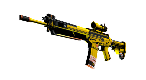 Souvenir SG 553 | Hazard Pay (Minimal Wear)