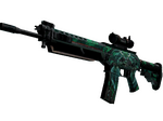 StatTrak™ SG 553 | Dragon Tech (Battle-Scarred)