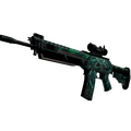 SG 553 | Dragon Tech (Battle-Scarred)