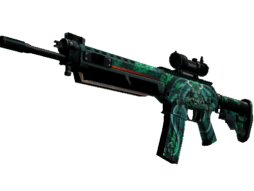Image for the SG 553 | Dragon Tech weapon skin in Counter Strike 2
