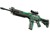 StatTrak™ SG 553 | Dragon Tech (Field-Tested)