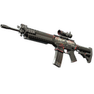 SG 553 | Cyberforce (Battle-Scarred)