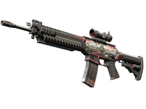 StatTrak™ SG 553 | Киберсила (После полевых испытаний)