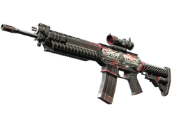 StatTrak SG 553 | Cyberforce