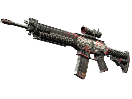 StatTrak SG 553 | Cyberforce