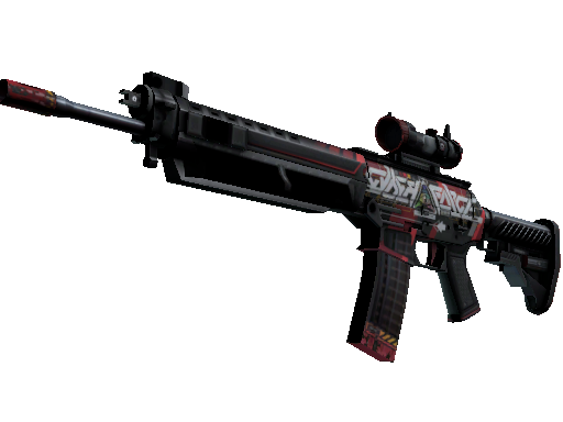 StatTrak SG 553 | Cyberforce