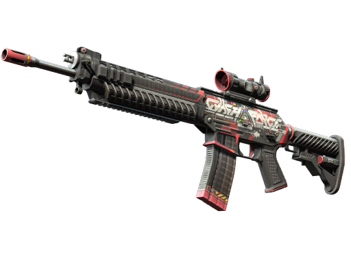 SG 553 | Cyberforce (Minimal Wear)