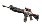 StatTrak™ SG 553 | Cyberforce (Minimal Wear)