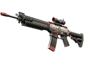 StatTrak™ SG 553 | Киберсила (Немного поношенное)