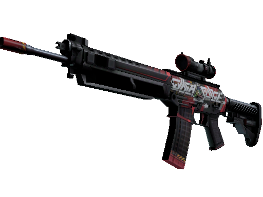 StatTrak™ SG 553 | Cyberforce (Factory New)