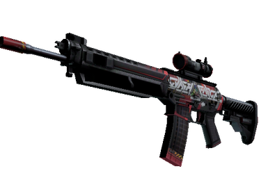StatTrak™ SG 553 | Cyberforce (Factory New)