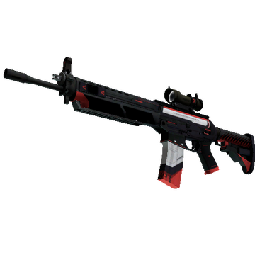 SG 553 | Cyrex (Well-Worn)