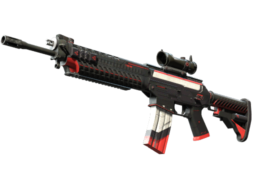 StatTrak™ SG 553 | Cyrex (Well-Worn)