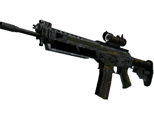 SG 553 | Atlas (Battle-Scarred)