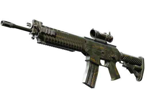 StatTrak™ SG 553 | Atlas (Well-Worn)