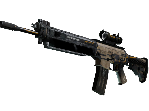 StatTrak™ SG 553 | Triarch (Battle-Scarred)