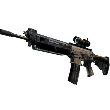 StatTrak™ SG 553 | Triarch (Battle-Scarred)