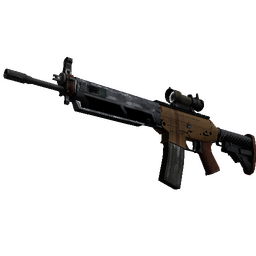 free csgo skin SG 553 | Traveler (Well-Worn)