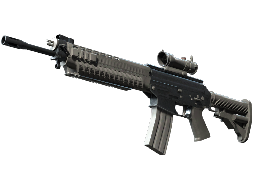 Primary image of skin SG 553 | Damascus Steel