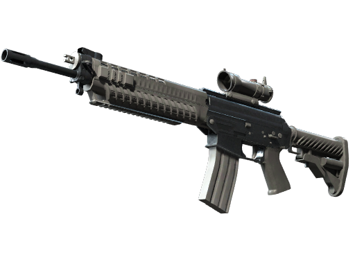 SG 553 | Damascus Steel