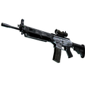 Souvenir SG 553 | Damascus Steel (Well-Worn)