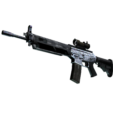 Souvenir SG 553 | Damascus Steel (Factory New)