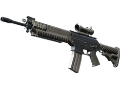 SG 553 | Damascus Steel
