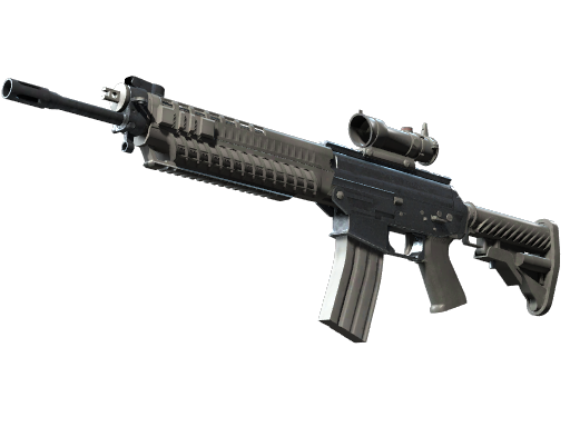 SG 553 | Damascus Steel