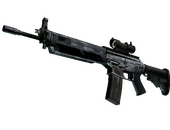 SG 553 | Damascus Steel (Battle-Scarred)