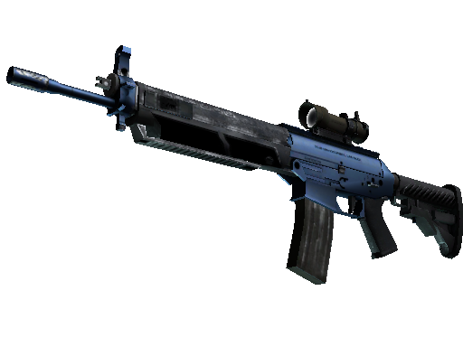 Souvenir SG 553 | Anodized Navy (Factory New)