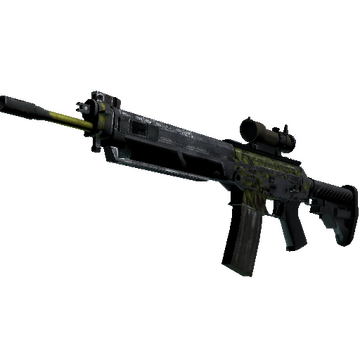 Souvenir SG 553 | Lush Ruins (Battle-Scarred)