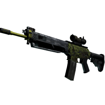 Souvenir SG 553 | Lush Ruins (Well-Worn)