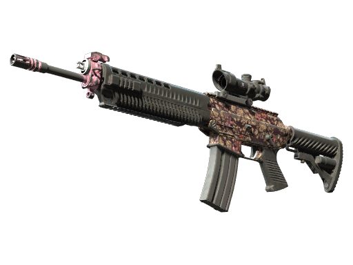 SG 553 | Desert Blossom (Battle-Scarred)