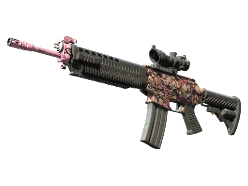 Souvenir SG 553 | Desert Blossom (Well-Worn)