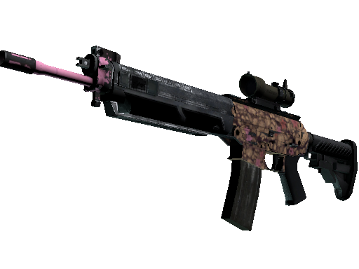 Souvenir SG 553 | Desert Blossom (Field-Tested)