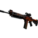 StatTrak™ SG 553 | Tiger Moth (Battle-Scarred)